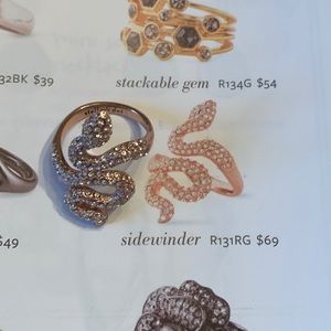 Stella and Dot “Sidewinder” Ring